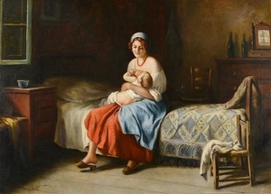 Giuseppe-Magnis-Mother-Nursing-her-Child